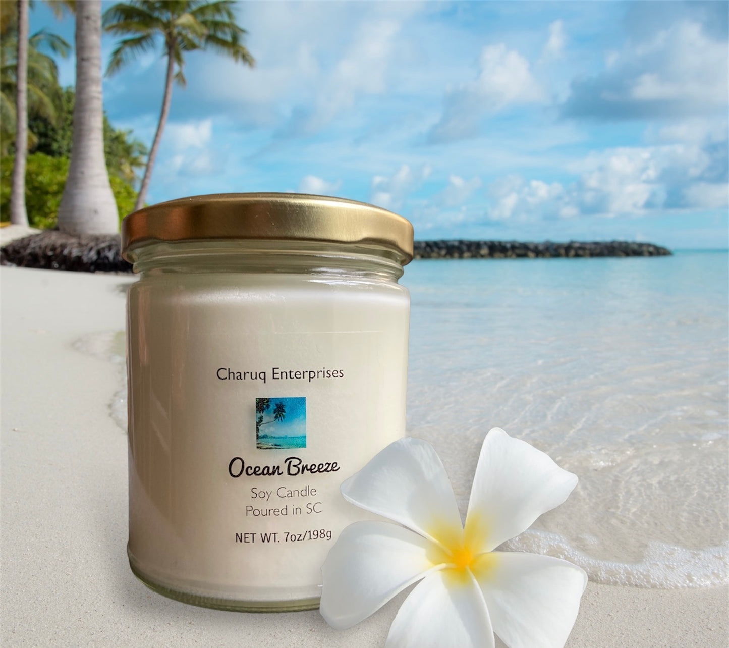 7oz Ocean Breeze Candle