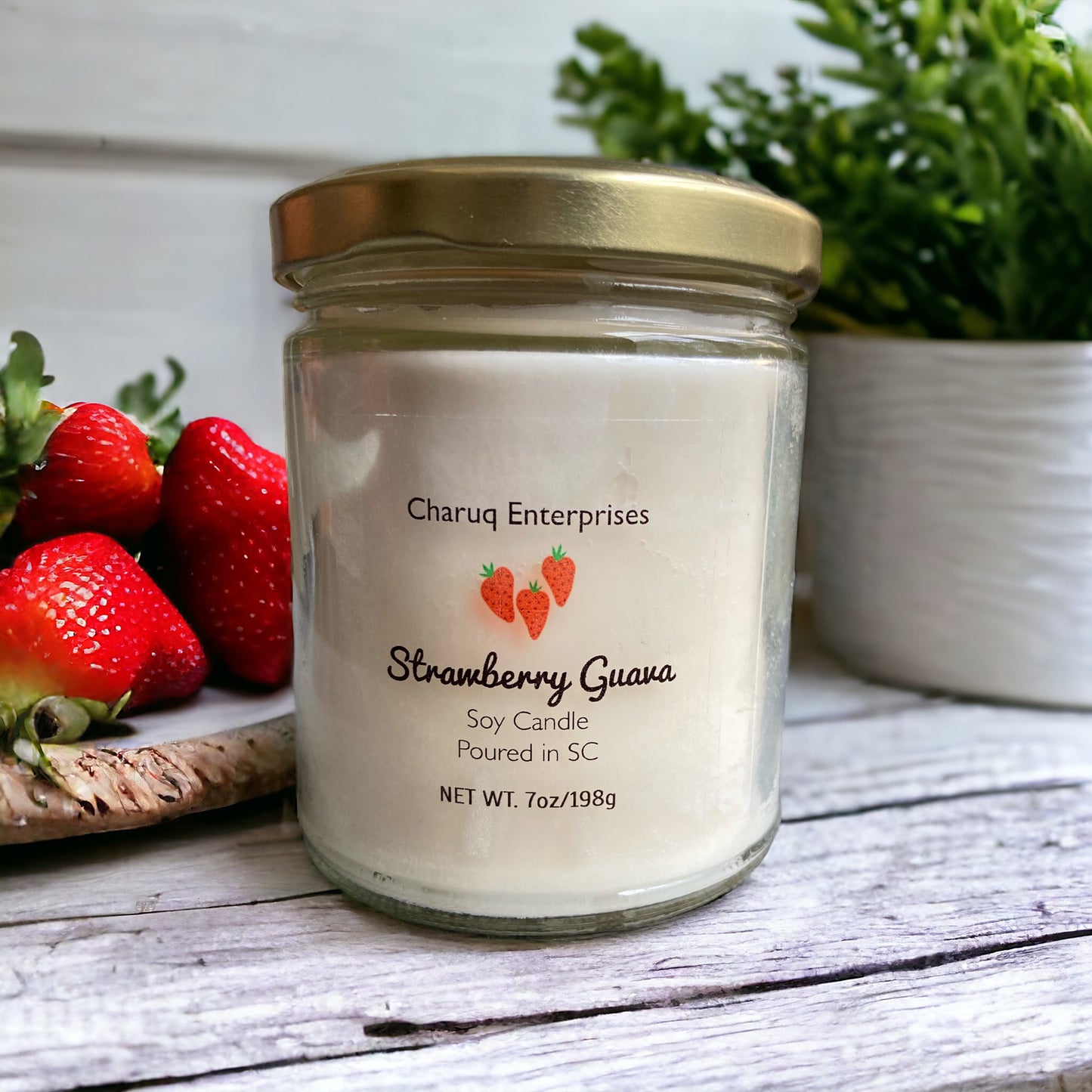 7oz Strawberry Guava Candle