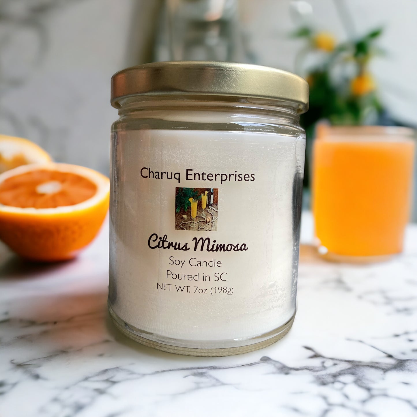 7oz Citrus Mimosa Candle