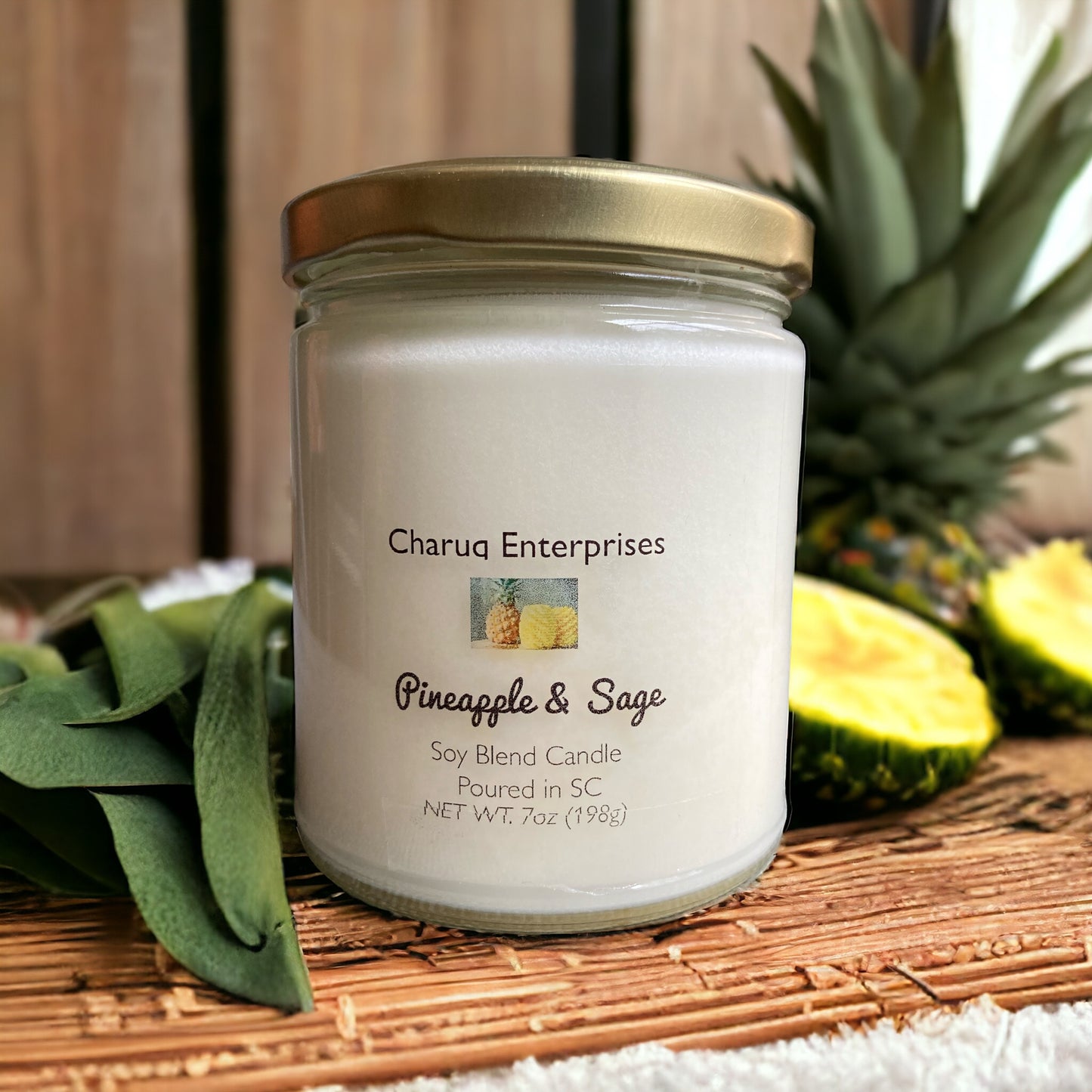 7oz Pineapple Sage Candle