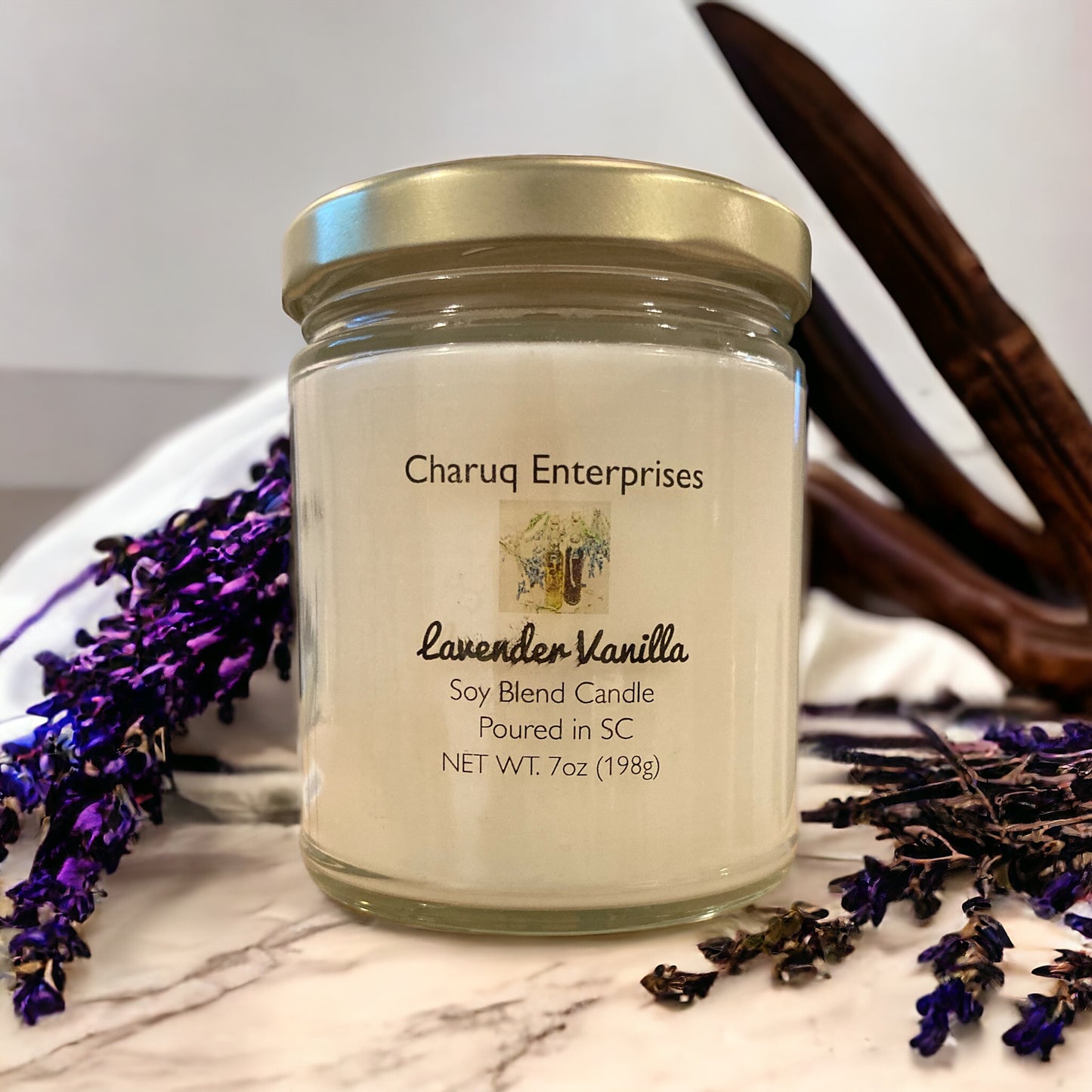 7oz Lavender Vanilla Candle